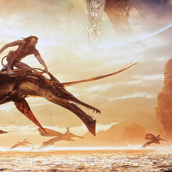 Avatar Movie Poster (READ) 27x40 Way of the Water Theatrical Origin Double Sided - Picture 5 of 15